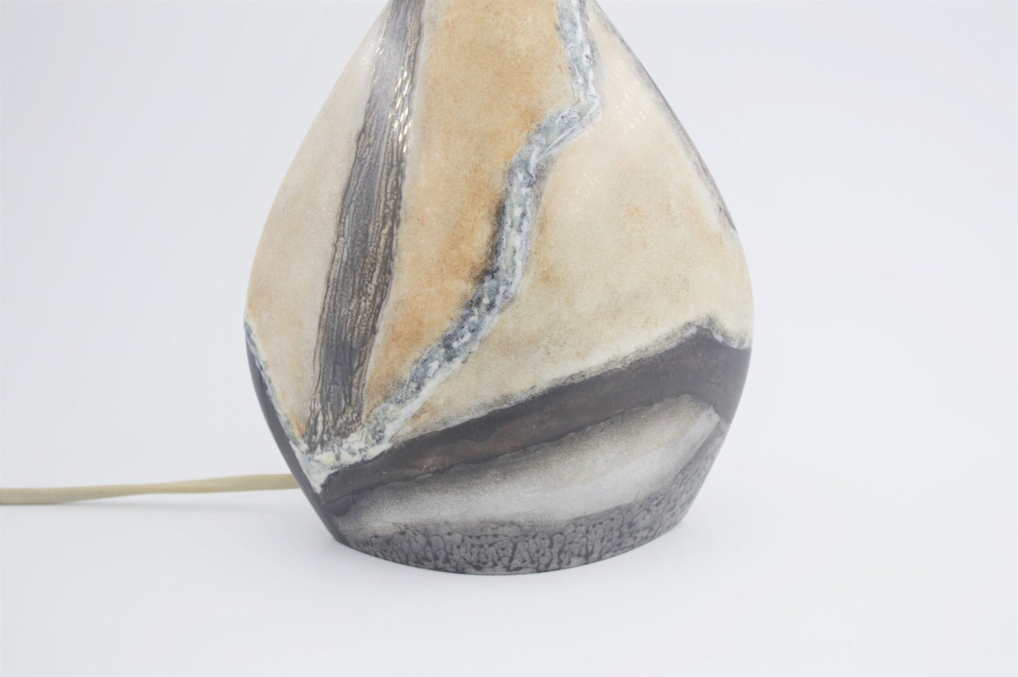 Bavaria Alka Kunst Alboth &amp; Kaiser bordlampe i porcelæn 1960'er designlampe