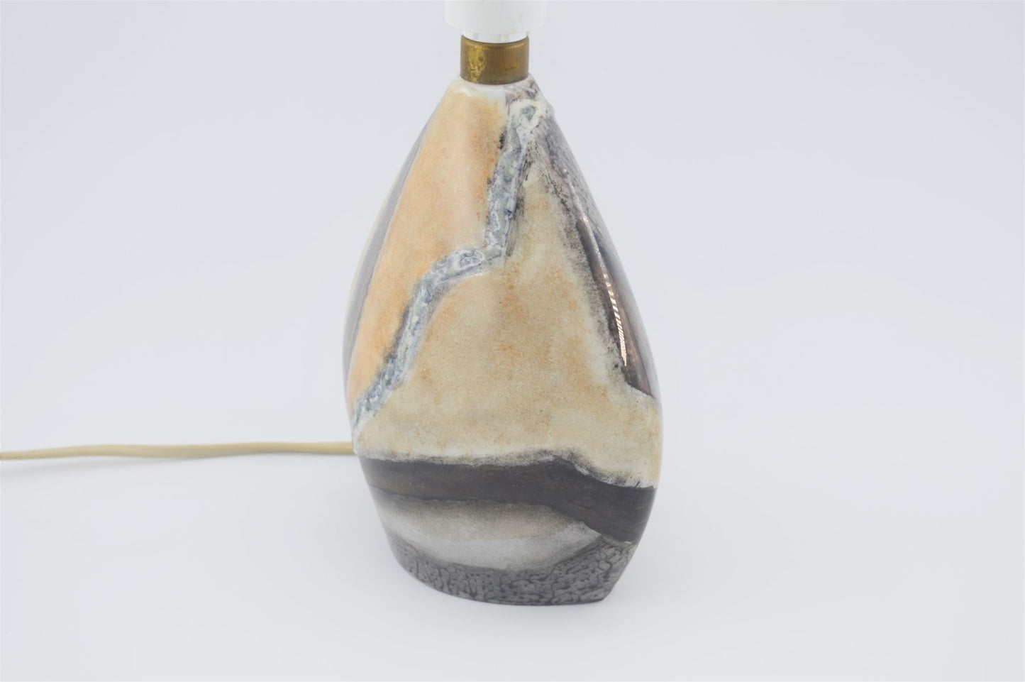 Bavaria Alka Kunst Alboth &amp; Kaiser bordlampe i porcelæn 1960'er designlampe