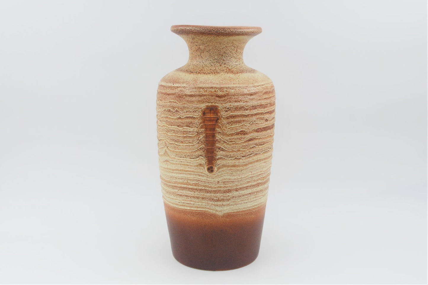 WGP Scheurich Keramik Vase Nummer 202-30 1970er Jahre Fat Lava/ Popart Design