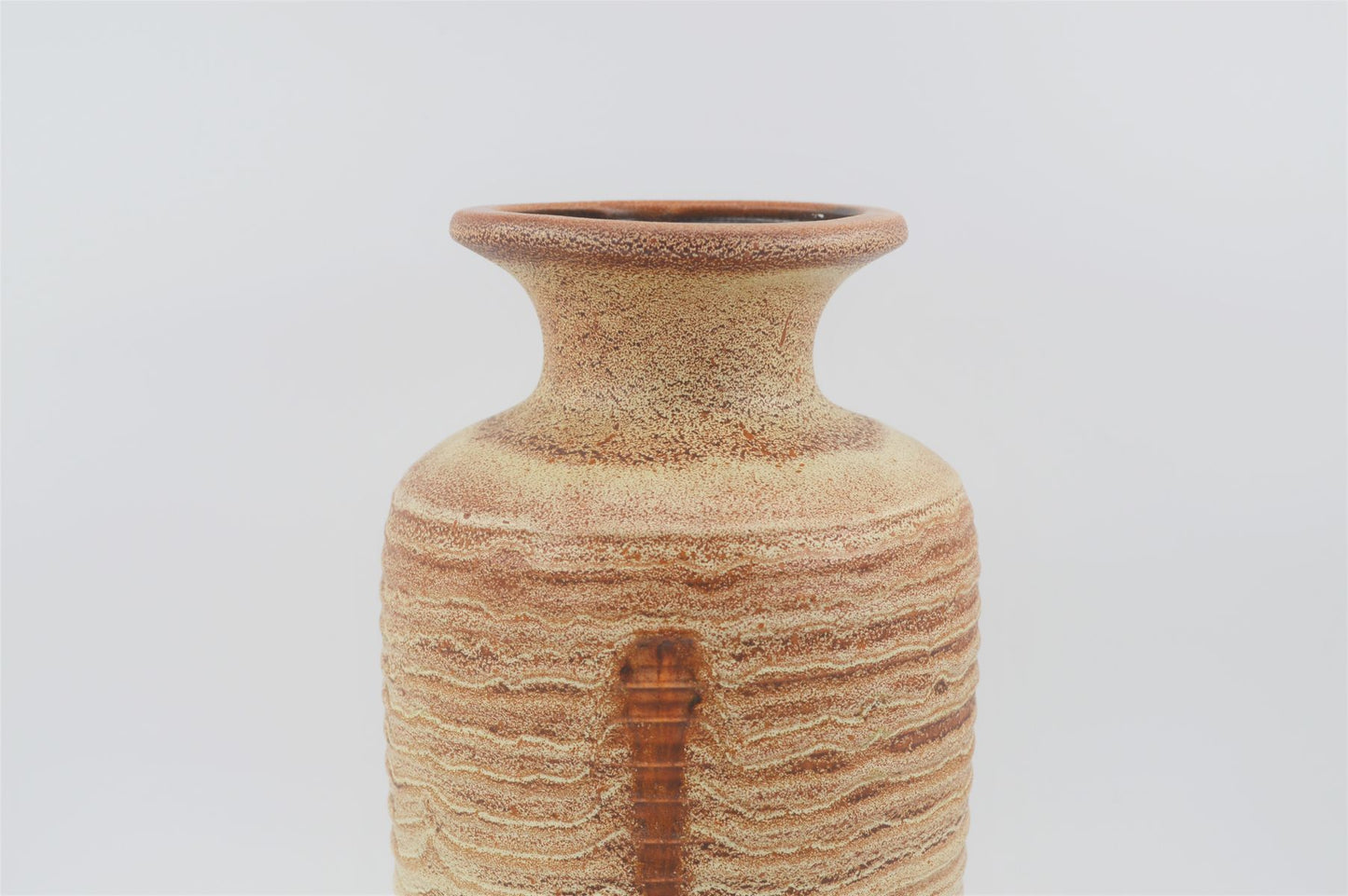 WGP Scheurich Keramik Vase Nummer 202-30 1970er Jahre Fat Lava/ Popart Design