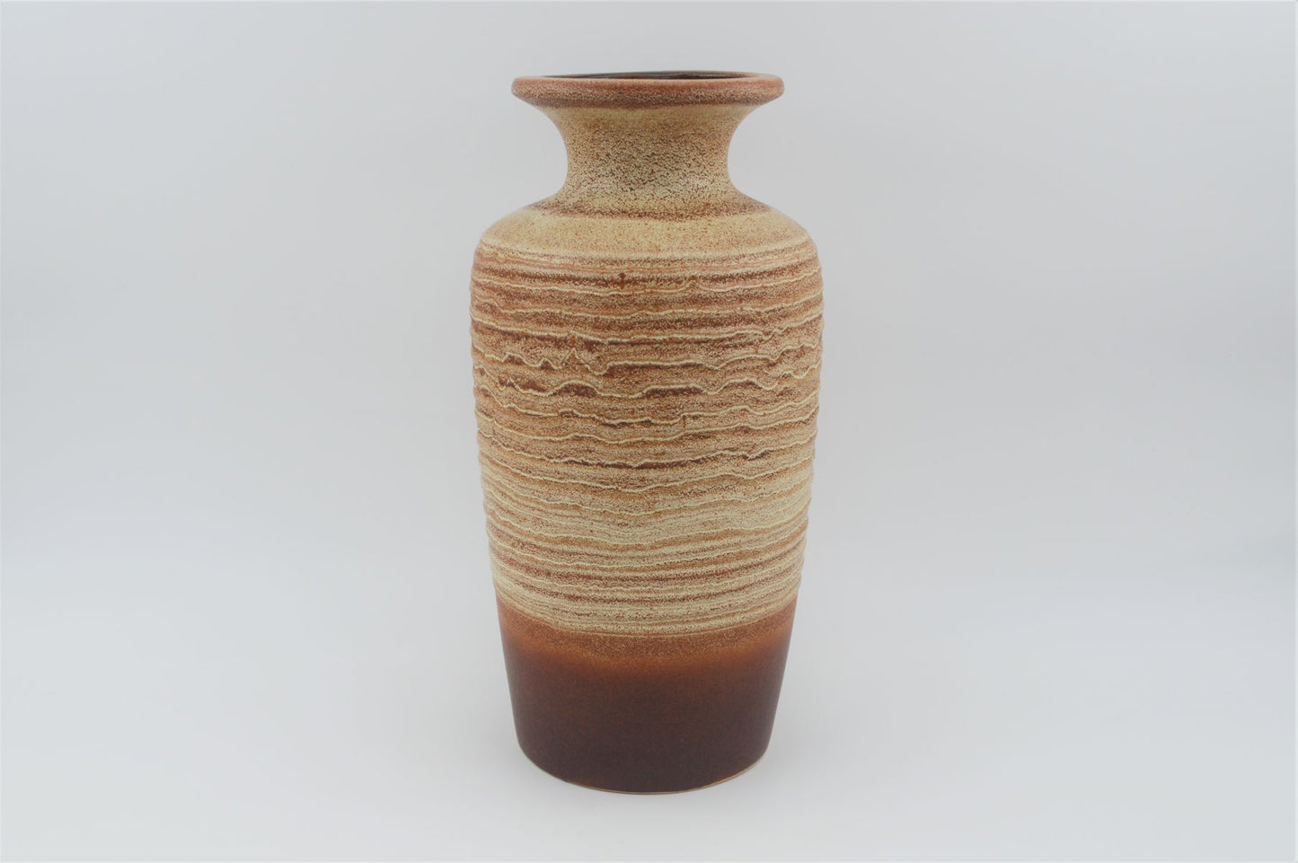 WGP Scheurich Keramik Vase Nummer 202-30 1970er Jahre Fat Lava/ Popart Design