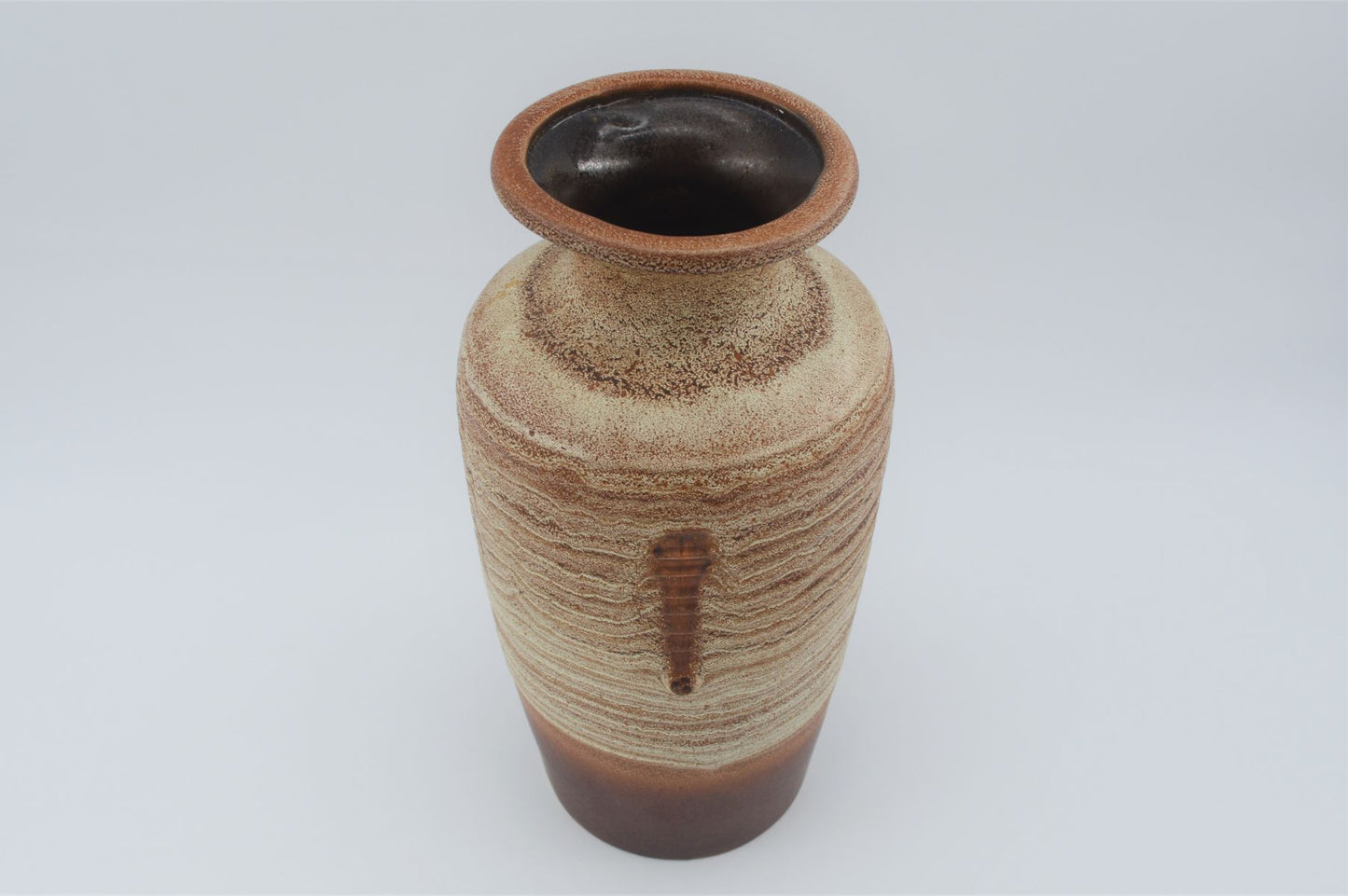 WGP Scheurich Keramik Vase Nummer 202-30 1970er Jahre Fat Lava/ Popart Design