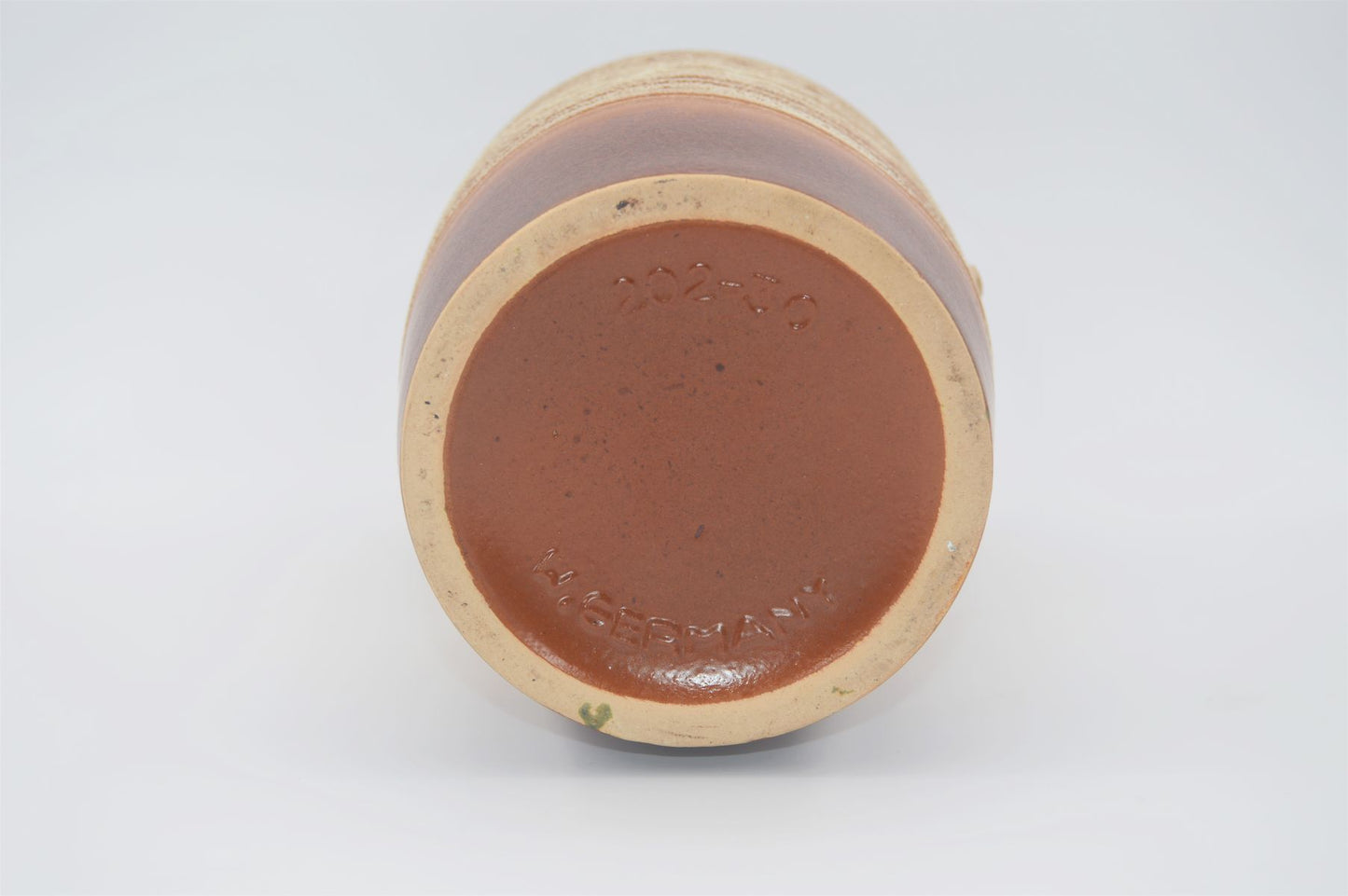 WGP Scheurich Keramik Vase Nummer 202-30 1970er Jahre Fat Lava/ Popart Design