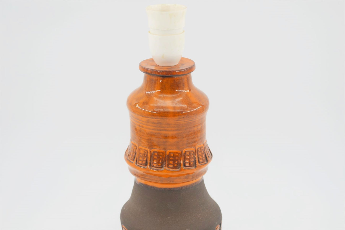 Mid-Century 1960s Pop Art Design Studio Ceramic Lamp Fat-Lava Design