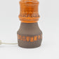Mid-Century 1960s Pop Art Design Studio Ceramic Lamp Fat-Lava Design