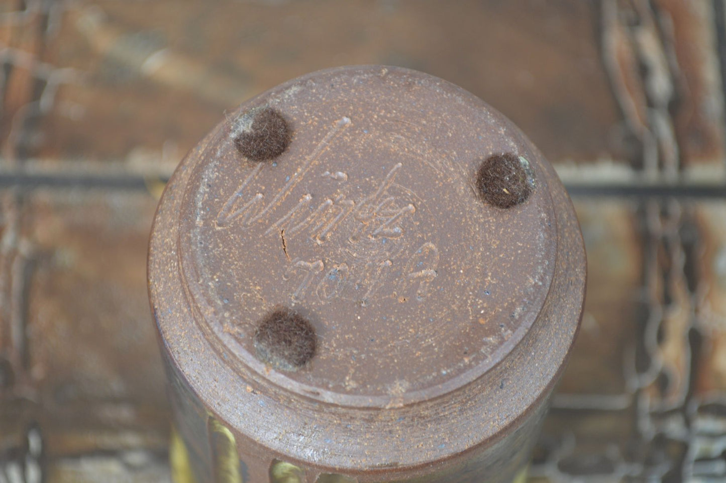 Mid-Century Aage Würtz Vase 1970s Studio Ceramics Denmark