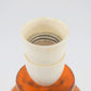 Mid-Century 1960s Pop Art Design Studio Ceramic Lamp Fat-Lava Design