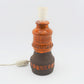 Mid-Century 1960s Pop Art Design Studio Ceramic Lamp Fat-Lava Design