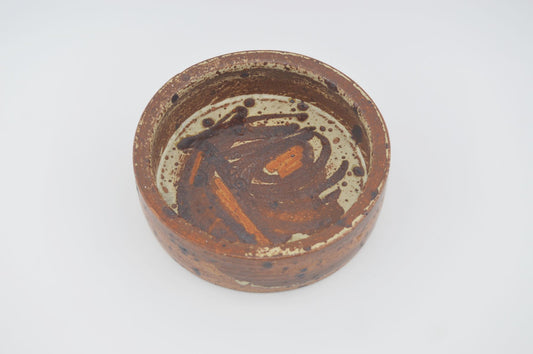 Vintage Henning Rasmussen Ting Keramik Følle Denmark Schale 1970er Jahre Studiokeramik Dänemark dänische moderne Kunstkeramik