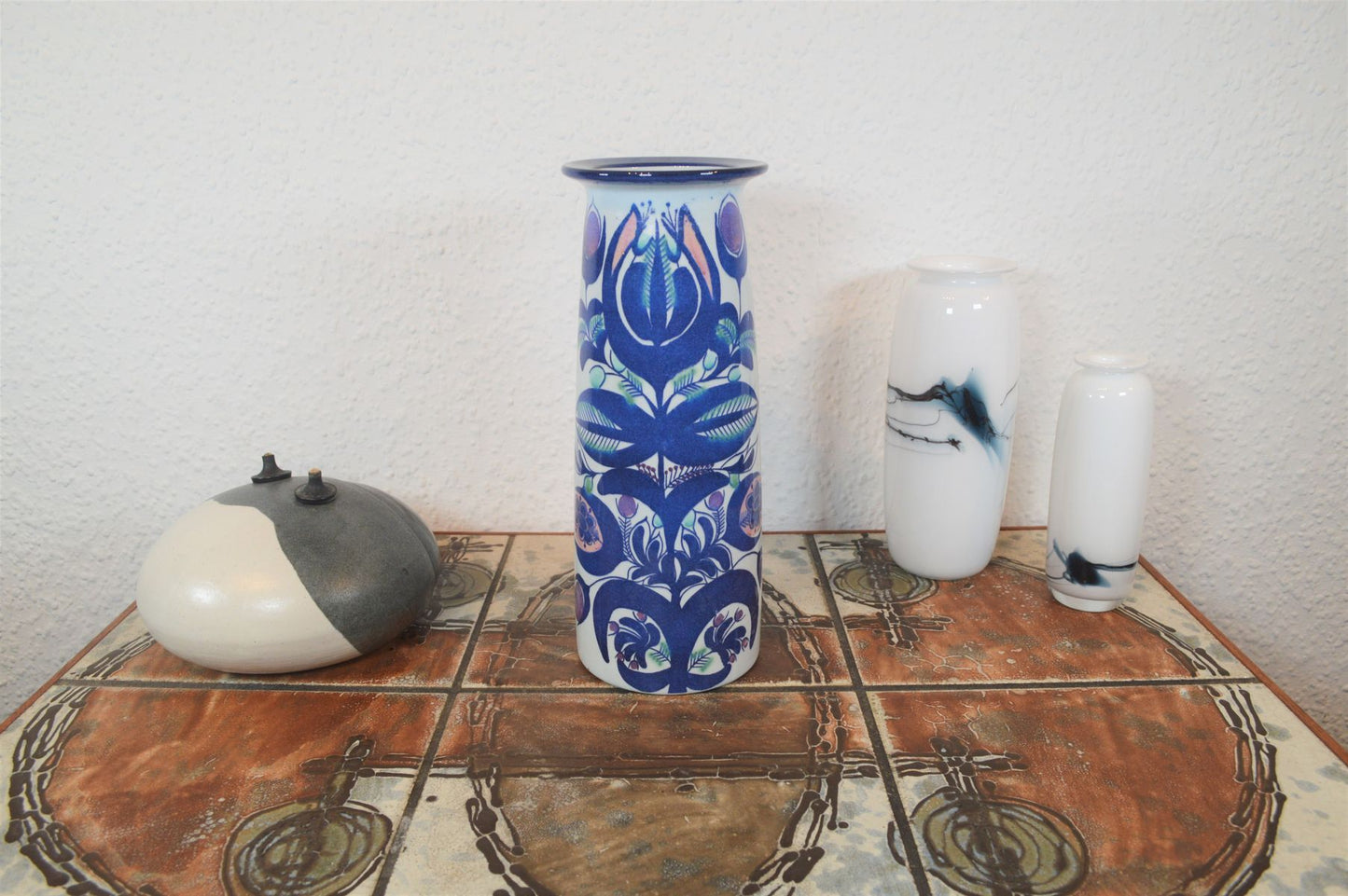 Royal Copenhagen Berte Jessen Design Fajance Vase 207/2967 1960s Danish Design
