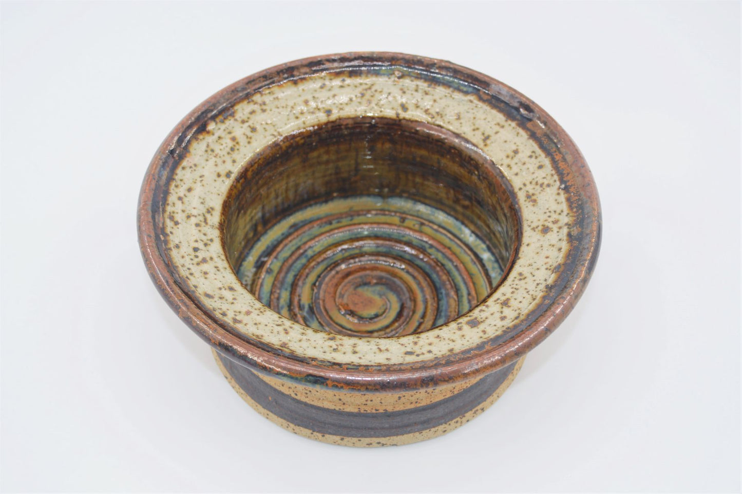 Mid-Century Erik Askholm Svendborg Studiokeramik Schale 1970s dänische Brutalistische Kunst - zeitgenössische Kunstkeramik