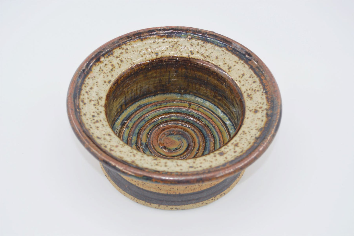 Mid-Century Erik Askholm Svendborg Studiokeramik Schale 1970s dänische Brutalistische Kunst - zeitgenössische Kunstkeramik