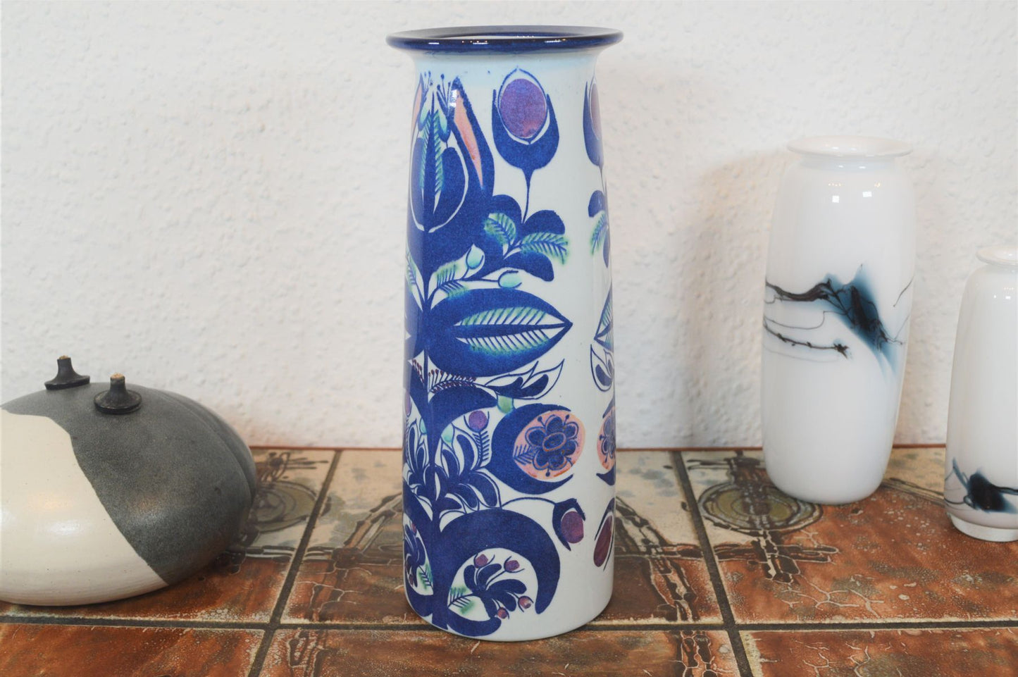Royal Copenhagen Berte Jessen Design Fajance Vase 207/2967 1960s Danish Design