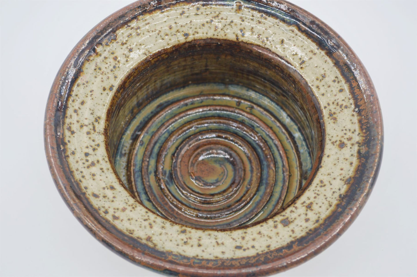 Mid-Century Erik Askholm Svendborg Studiokeramik Schale 1970s dänische Brutalistische Kunst - zeitgenössische Kunstkeramik