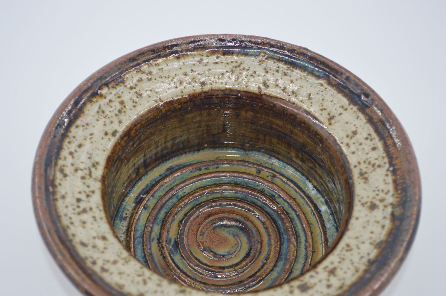 Mid-Century Erik Askholm Svendborg Studiokeramik Schale 1970s dänische Brutalistische Kunst - zeitgenössische Kunstkeramik