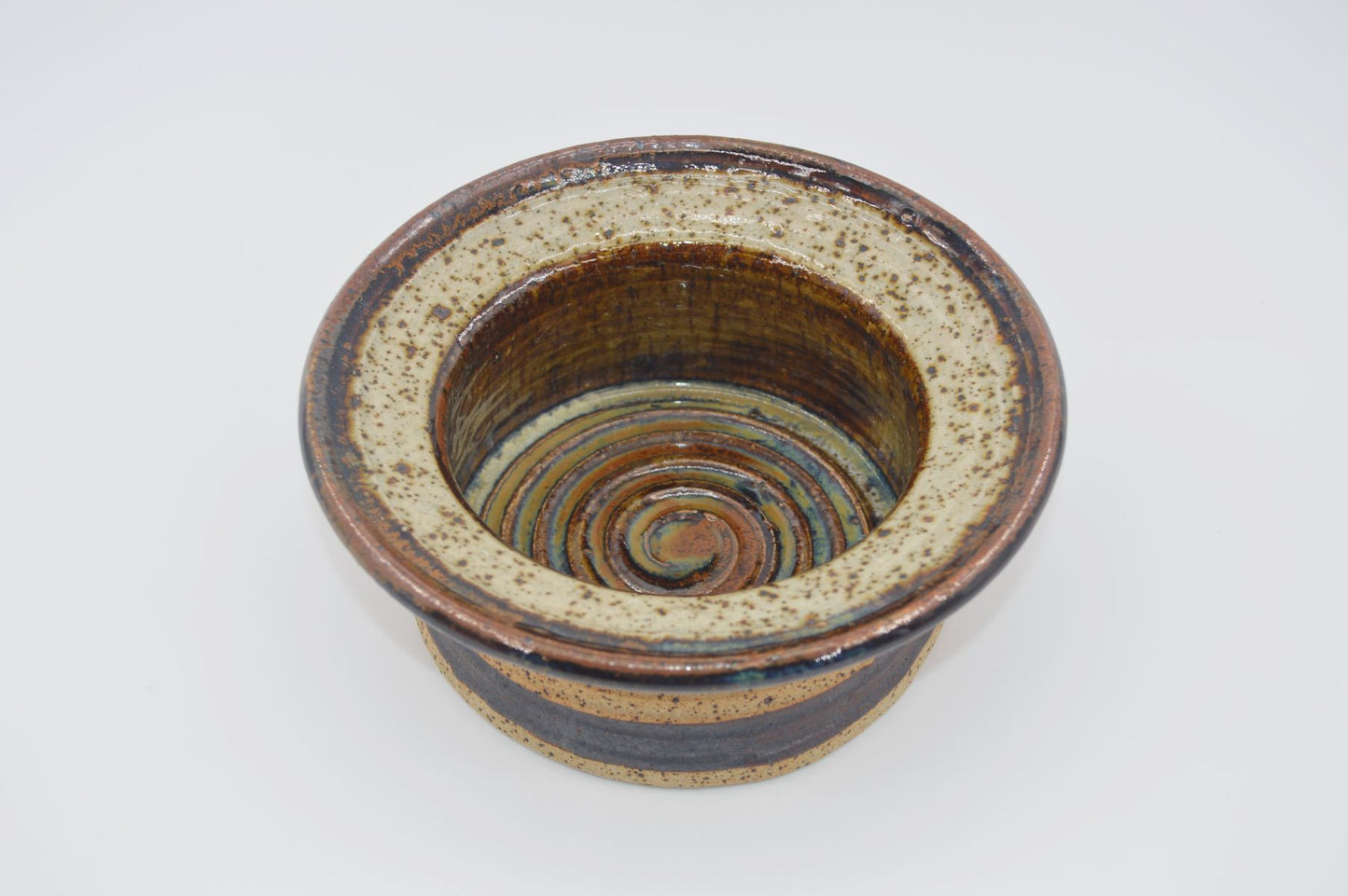Mid-Century Erik Askholm Svendborg Studiokeramik Schale 1970s dänische Brutalistische Kunst - zeitgenössische Kunstkeramik