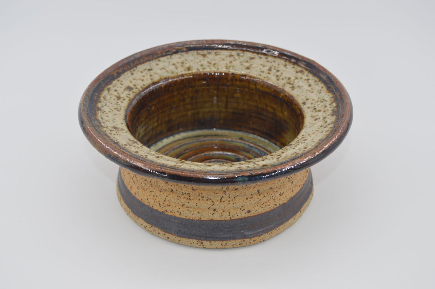 Mid-Century Erik Askholm Svendborg Studiokeramik Schale 1970s dänische Brutalistische Kunst - zeitgenössische Kunstkeramik