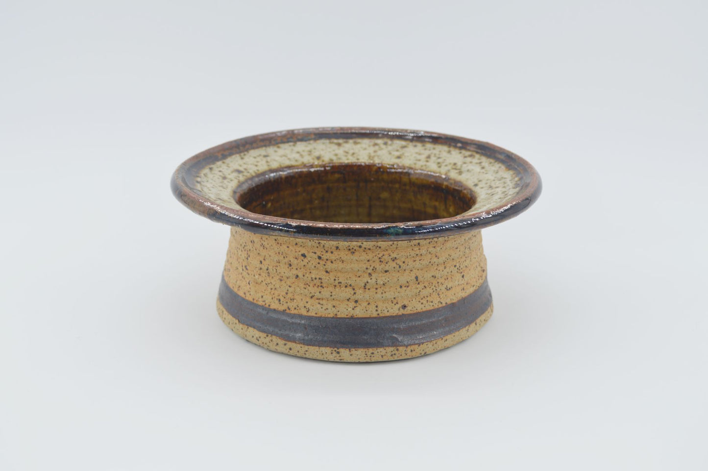 Mid-Century Erik Askholm Svendborg Studiokeramik Schale 1970s dänische Brutalistische Kunst - zeitgenössische Kunstkeramik