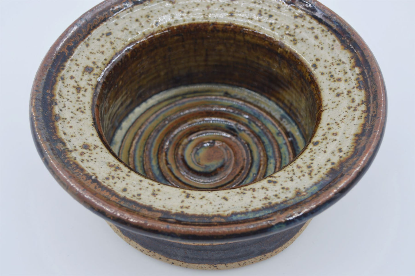 Mid-Century Erik Askholm Svendborg Studiokeramik Schale 1970s dänische Brutalistische Kunst - zeitgenössische Kunstkeramik