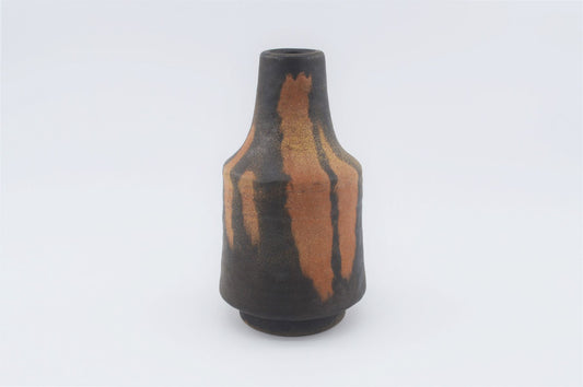 WGP Modernistische Karlsruher Majolika G137 Keramikvase 1960er Jahre Fat-Lava Friedgard Glatzle Design