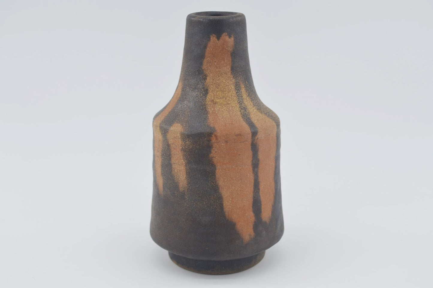 WGP Modernistische Karlsruher Majolika G137 Keramikvase 1960er Jahre Fat-Lava Friedgard Glatzle Design