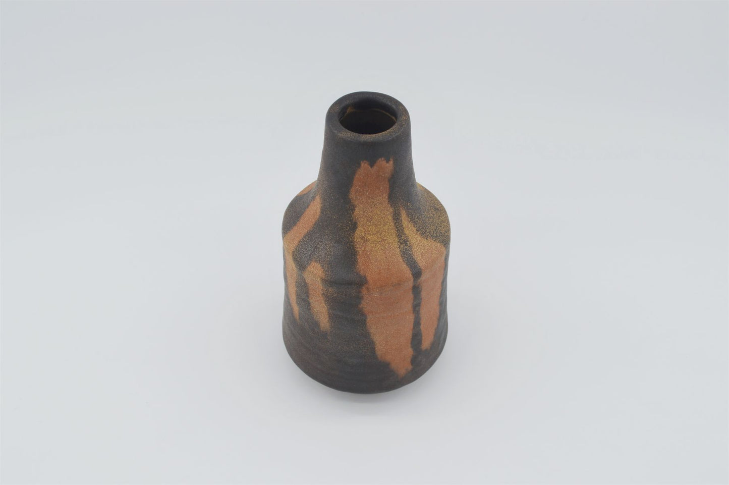 WGP Modernistische Karlsruher Majolika G137 Keramikvase 1960er Jahre Fat-Lava Friedgard Glatzle Design