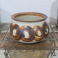 Large Rakker Huset studio ceramic bowl 1970s Lise and Willy Giørtz Danish design