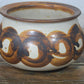 Large Rakker Huset studio ceramic bowl 1970s Lise and Willy Giørtz Danish design