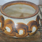 Large Rakker Huset studio ceramic bowl 1970s Lise and Willy Giørtz Danish design
