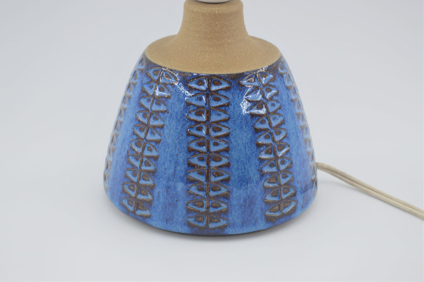 Søholm Stentøj table lamp 1960s design Maria Philippi Studio Ceramics Denmark