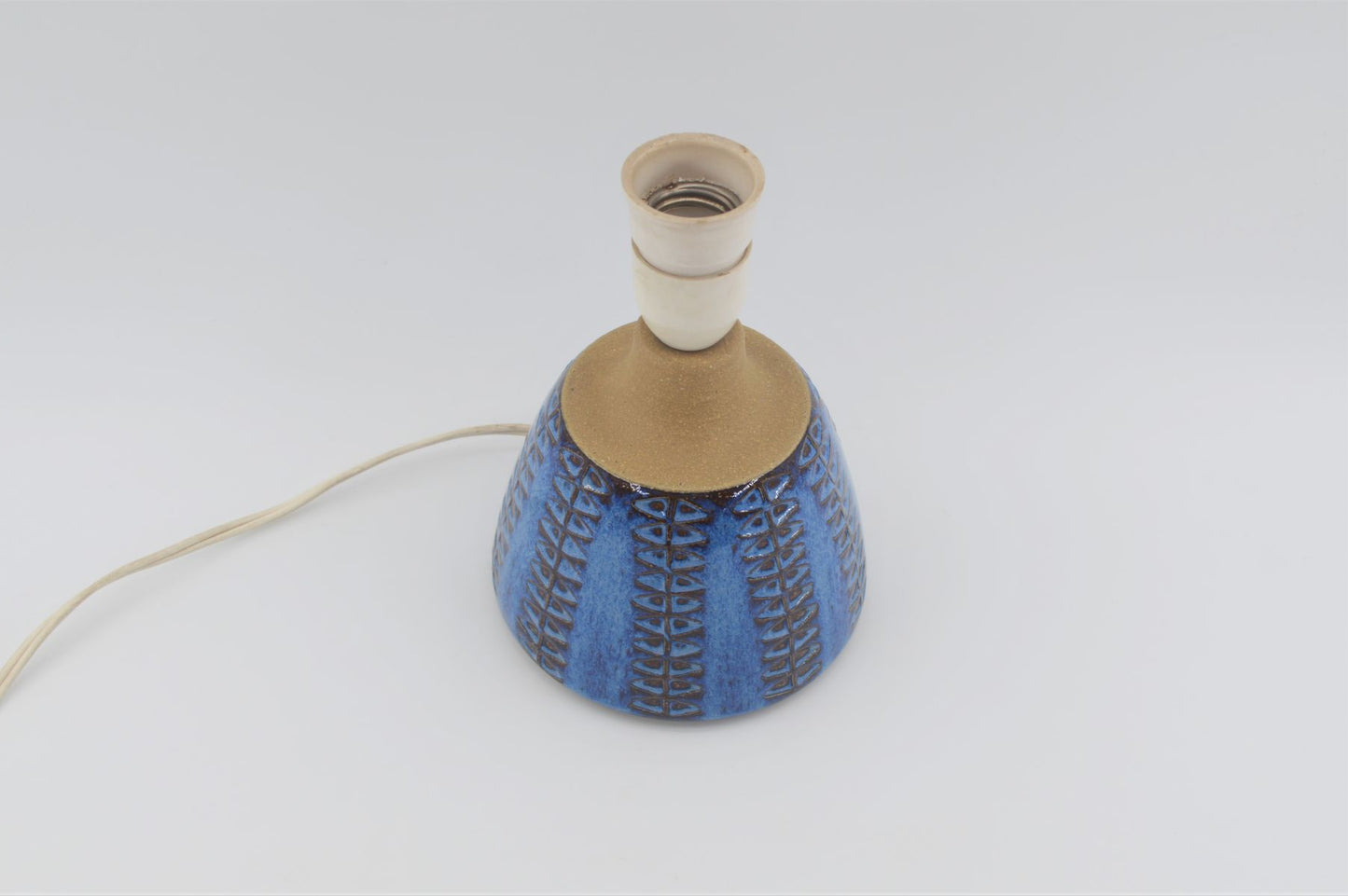 Søholm Stentøj table lamp 1960s design Maria Philippi Studio Ceramics Denmark