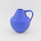 Mid-Century Hartwig Heyne „Hoy“ Studiokeramik Vase WGP 1970s blue Fat Lava Design