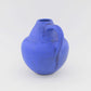 Mid-Century Hartwig Heyne „Hoy“ Studiokeramik Vase WGP 1970s blue Fat Lava Design