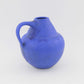 Mid-Century Hartwig Heyne „Hoy“ Studiokeramik Vase WGP 1970s blue Fat Lava Design