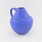 Mid-Century Hartwig Heyne „Hoy“ Studiokeramik Vase WGP 1970s blue Fat Lava Design
