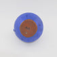 Mid-Century Hartwig Heyne „Hoy“ Studiokeramik Vase WGP 1970s blue Fat Lava Design