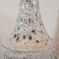 Sehr seltene Mid-Century Bjørn Studiokeramik Tischlampe Dänemark 1960s Fat-Lava Danish Design Lampe