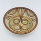 Große Mid-Century Søholm Stentøj Schale 3216/1 Noomi Backhausen 1960s Danish Design
