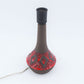 Mid-Century 1960s Popart Studiokeramik Lampe Denmark Fat-Lava Danish Design