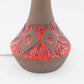 Mid-Century 1960s Popart Studiokeramik Lampe Denmark Fat-Lava Danish Design