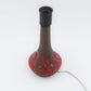 Mid-Century 1960s Popart Studiokeramik Lampe Denmark Fat-Lava Danish Design