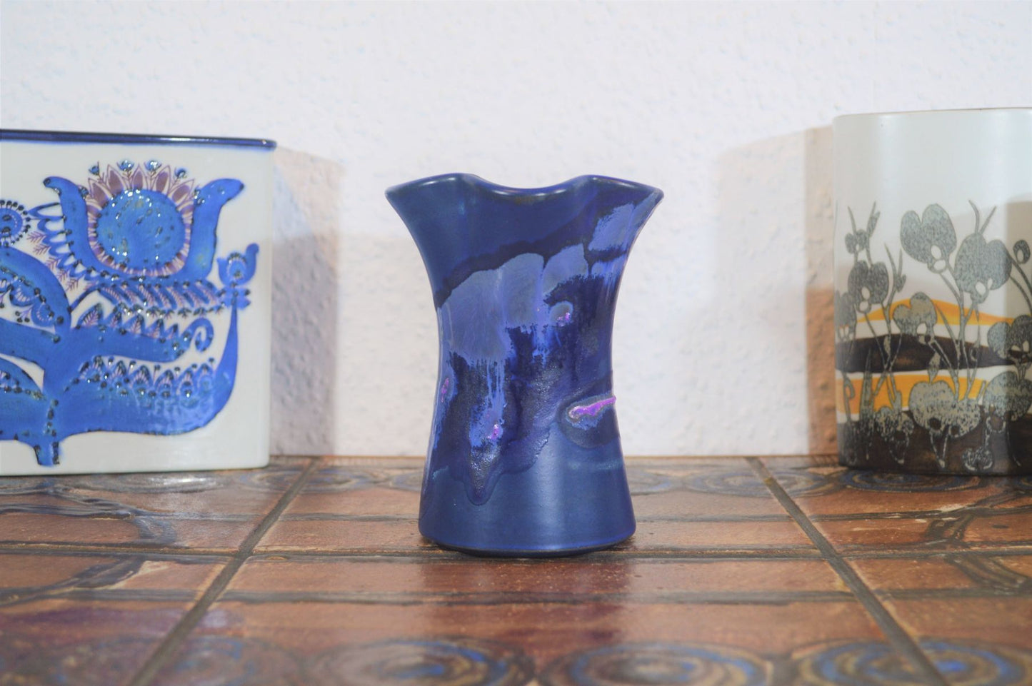Richard Manz Knabstrup Denmark „Maria“ Fat-Lava Vase 1970s Danish Modern Design