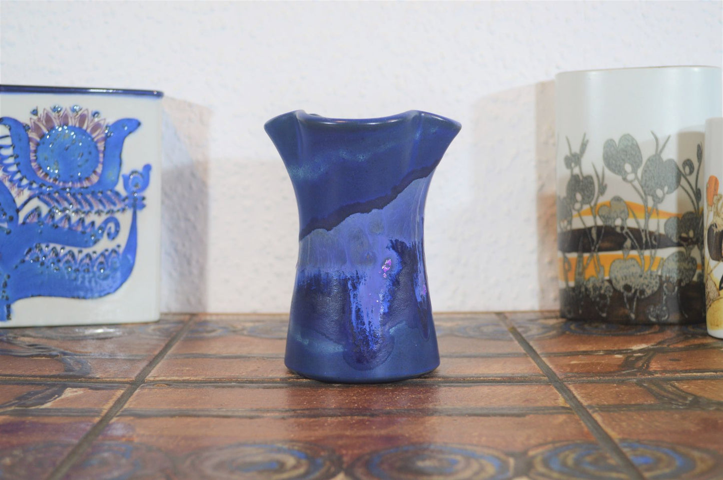 Richard Manz Knabstrup Denmark „Maria“ Fat-Lava Vase 1970s Danish Modern Design