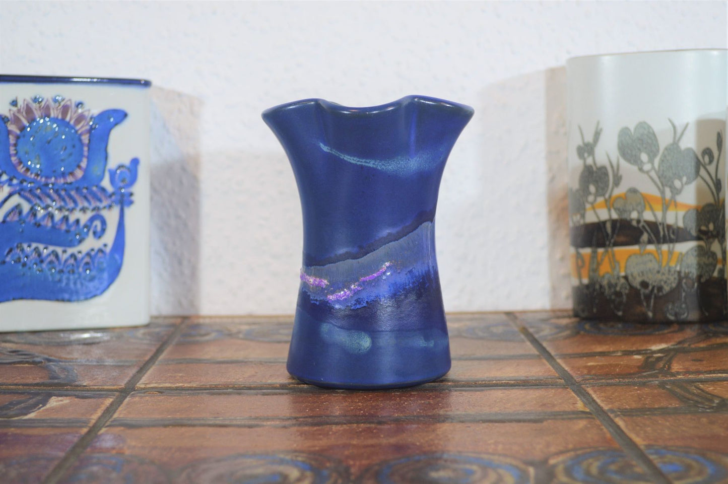Richard Manz Knabstrup Denmark „Maria“ Fat-Lava Vase 1970s Danish Modern Design