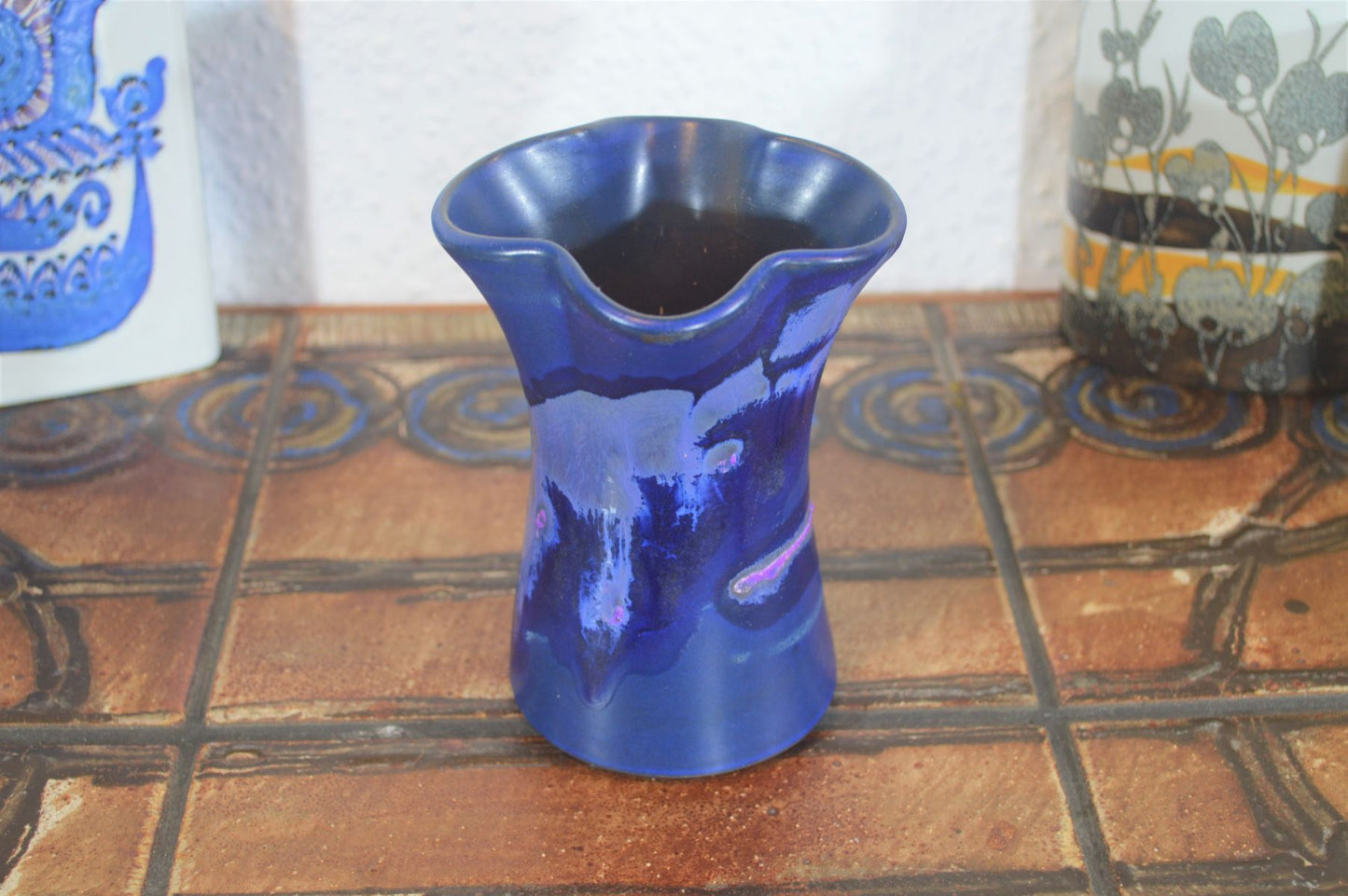 Richard Manz Knabstrup Denmark „Maria“ Fat-Lava Vase 1970s Danish Modern Design