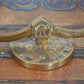 Mid-Century Aedel Malm Bronze Kerzenhalter 1960s Danish Design
