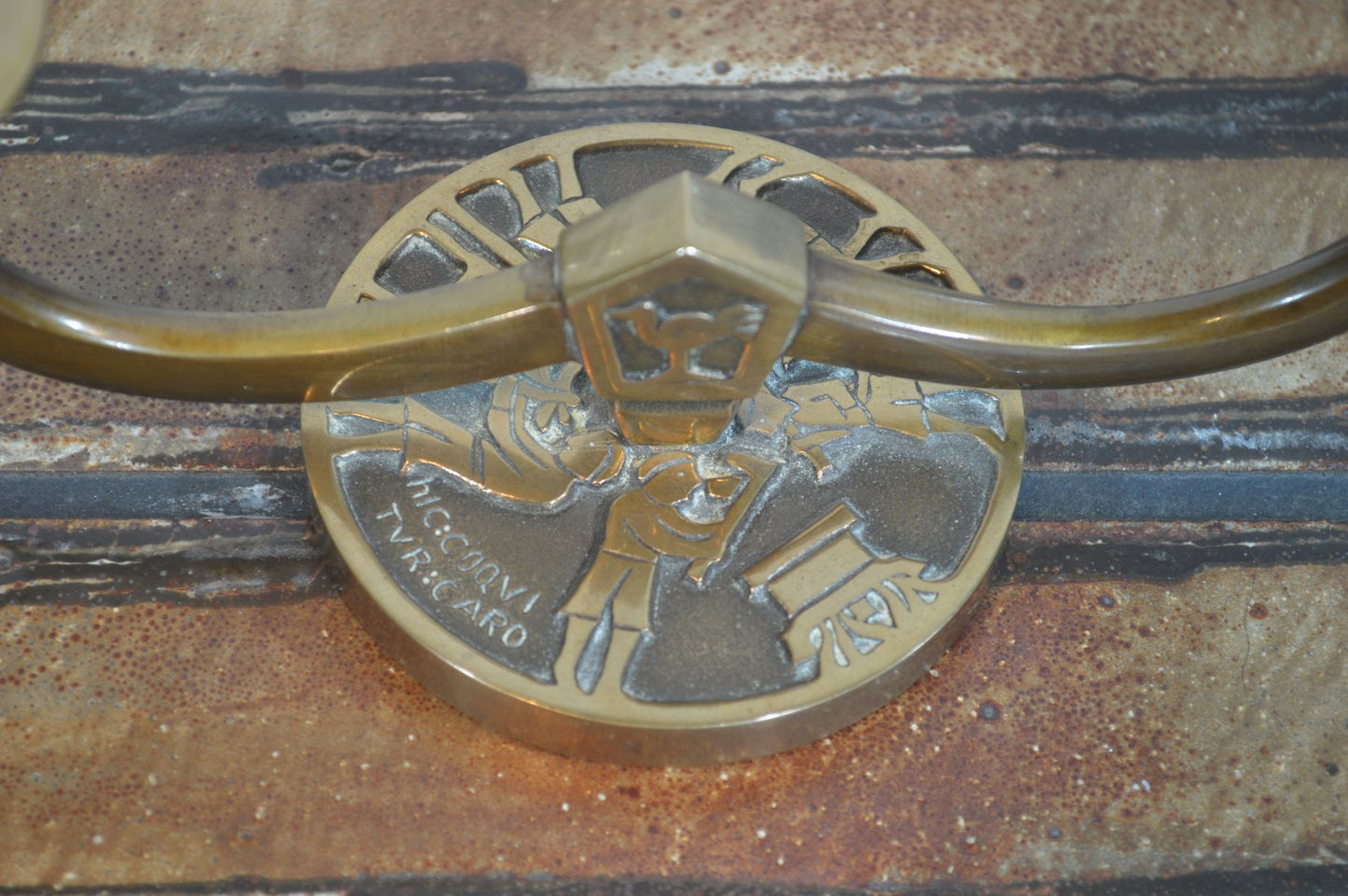 Mid-Century Aedel Malm Bronze Kerzenhalter 1960s Danish Design