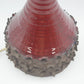 Mid-Century Erik Glud Stentøj Danmark Studiokeramik Pop-Art Tischlampe 1970s dänische Mid-Century Kunstkeramik Fat-Lava Glasur