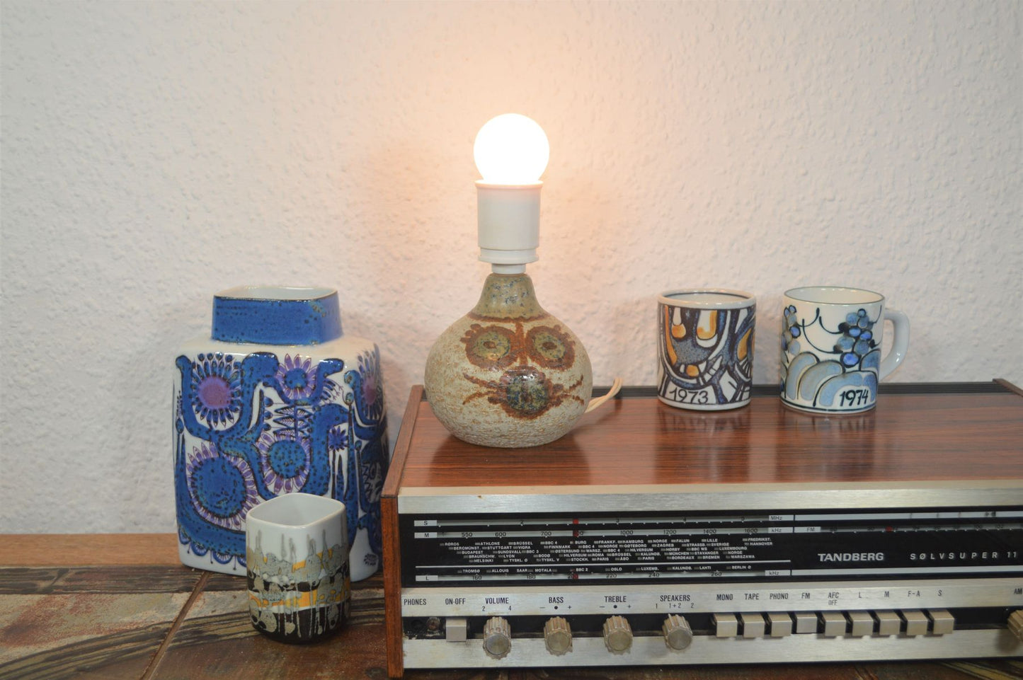 Søholm Stentøj table lamp Erika series Noomi Backhausen 1970's Danish design