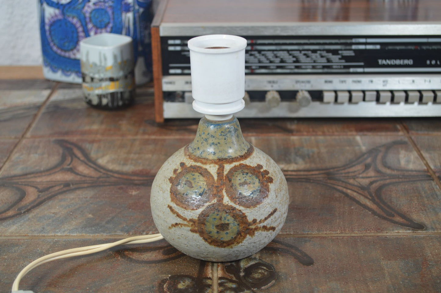 Søholm Stentøj bordlampe Erika serien Noomi Backhausen 1970'er dansk design